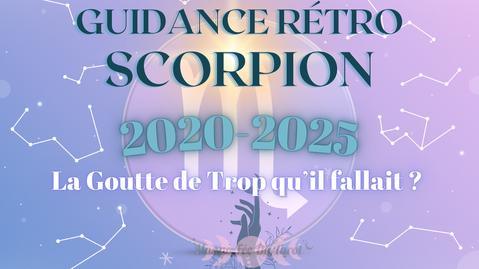 Scorpion - Tes 5 dernières années